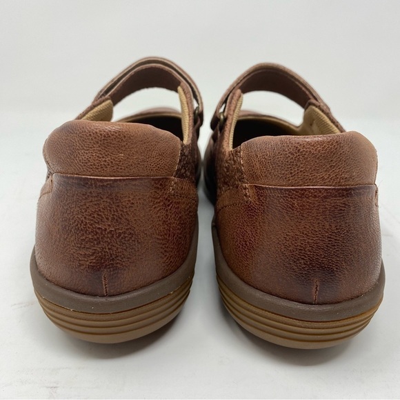 Hälsa Footwear Aloe Mary Jane Comfort Shoes Brown - Picture 4 of 8